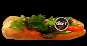 Kyckling & bacon­baguette