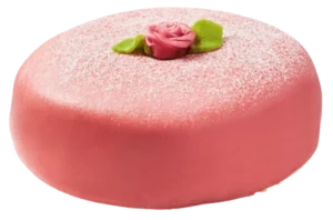 Prinsess&shy;tårta rosa